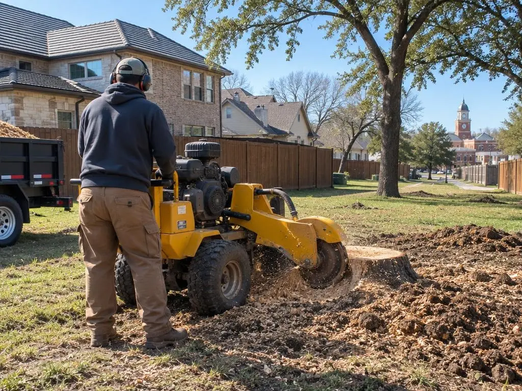 Stump Grinding in McKinney, TX
